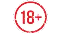 Above 18 logo with PKRVIP